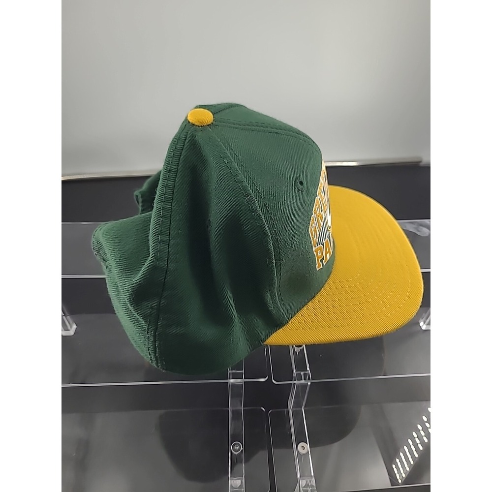 GREEN BAY PACKERS REEBOK 90S SNAPBACK HAT CAP VINTAGE Nfl One Size Fits All Rare - Picture 5 of 10